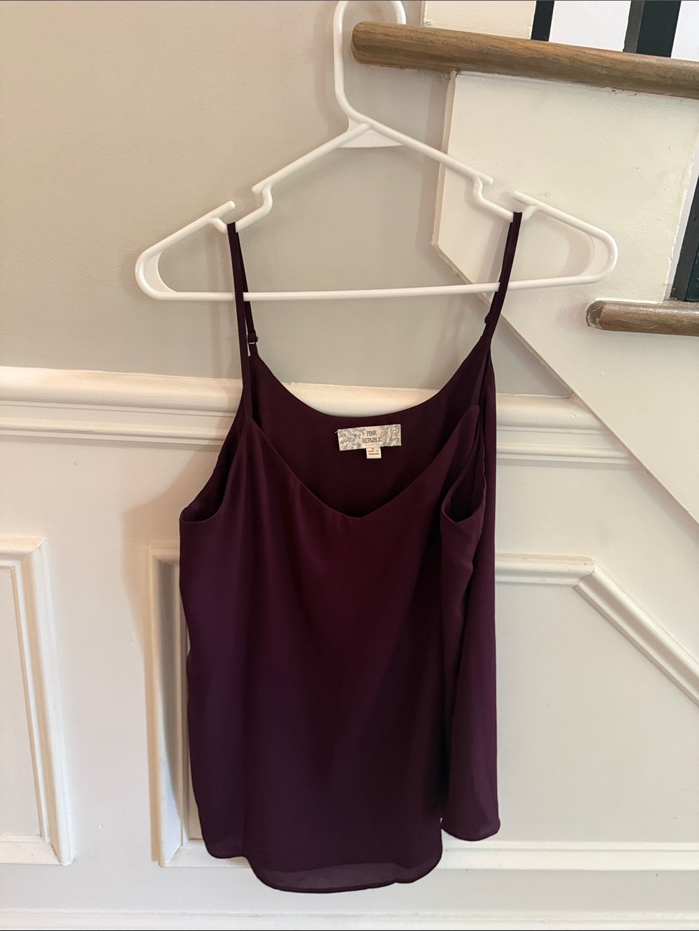 Pink Republic Plum Adjustable-Strap Camisole